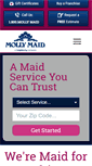 Mobile Screenshot of mollymaid.com