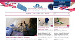 Desktop Screenshot of blog.mollymaid.com